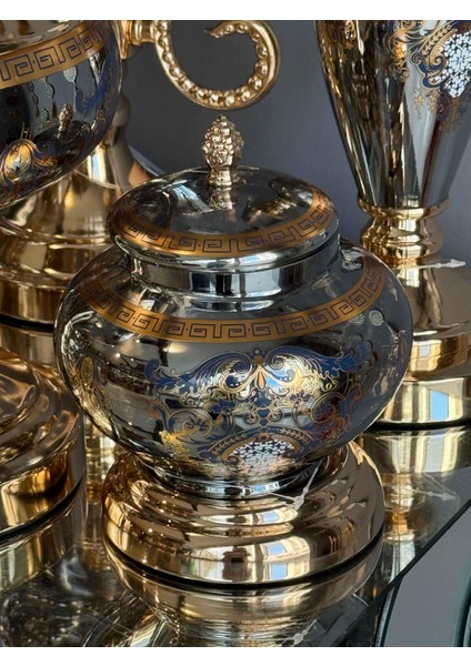 Helena Hand Made 7 Parça Antrasit Salon Seti fırsatları