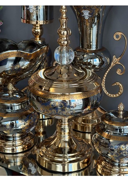 Helena Hand Made 7 Parça Antrasit Salon Seti indirimleri