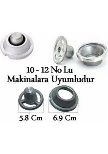 nomi Dünyası Içli Köfte Yapma Aparatı Manuel Kıyma Makinası Metal 10 ve 12 No Için