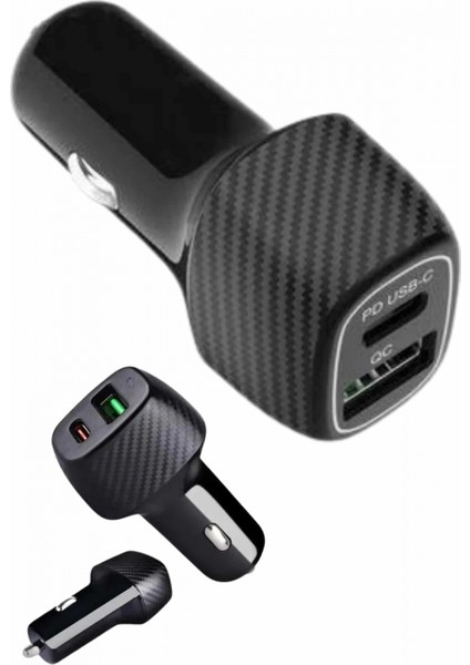 Araç Içi Hızlı Şarj Soketi 38W Oto Çakmaklık Type-C Araba Çakmaklık modelleri