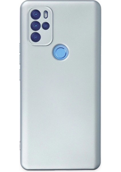 General Mobile Gm 21 Pro Kılıf Nano Içi Kadife Silikon - Sky Blue