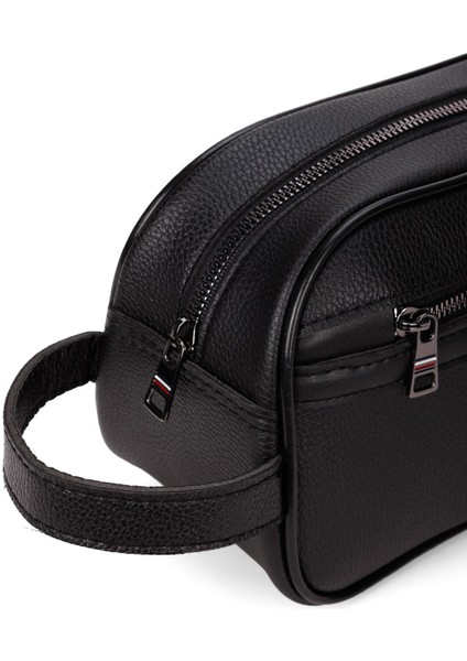 Erkek Deri Portföy Clutch Traş Kozmetik Bakım ve Günlük El Çantası Siyah – NEWPOLO366 modelleri