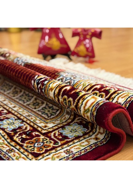 Lalezar Motifli Yünlü Seccade Bordo fırsatları