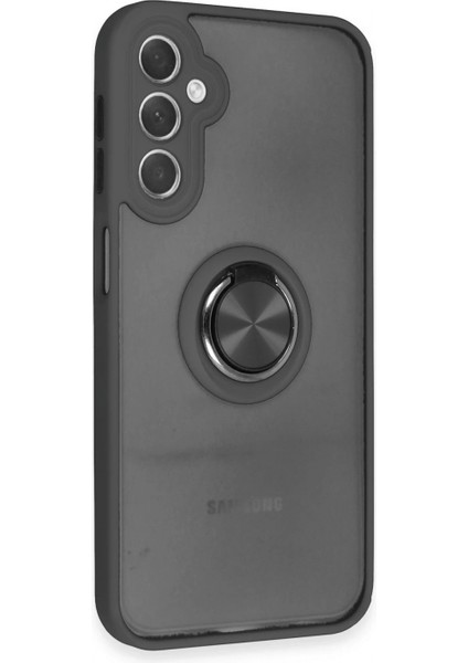 Ieg Samsung Galaxy A24 4g Kılıf Montreal Yüzüklü Silikon Kapak - Siyah fiyatları