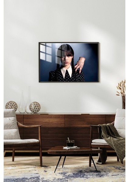 Wednesday Çerçeveli Metal Poster Tablo modelleri