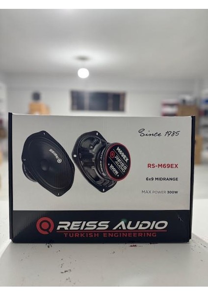 Audio RS-M69EX Oval Midrange Hoparlör Takımı