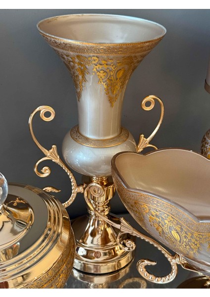 Helena Hand Made 7 Parça Kahve Salon Seti indirimleri