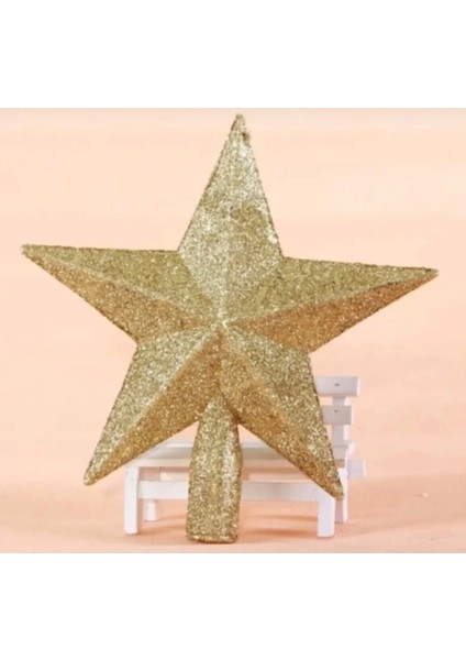 Yılbaşı Ağaç Yıldızı, Tepe Yıldızı, Çam Ağacı Süsü, Yıldız Süs Gold fiyatları