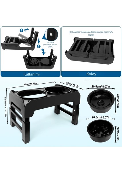Yeni Nesil Yavaş Yeme Köpek Mama Su Kabı 4 Kademeli Yükseklik Sıçrama Önleyen Su Kabı Pratik Kurulum indirimleri