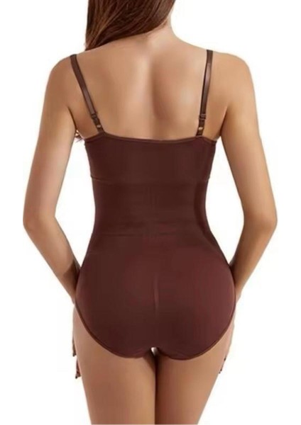 Kimi Bodysuit Korse - Kahverengi modelleri