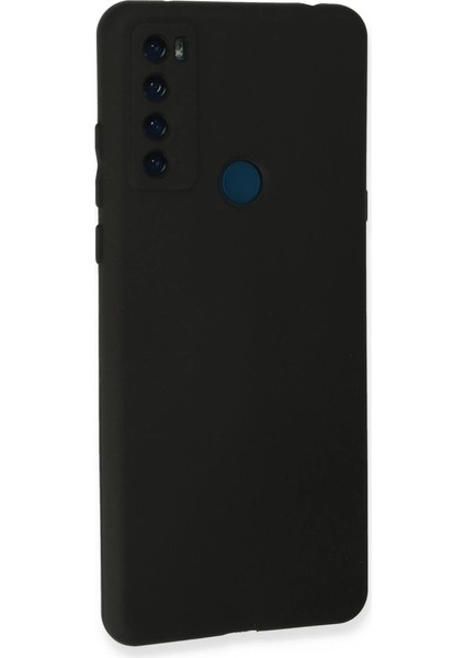 Tcl 20 Se Kılıf First Silikon - Siyah modelleri