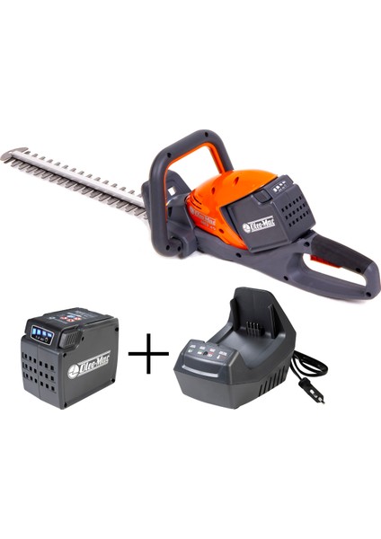 Hci 45 Akülü Çit Biçme Makinesi 5.0AH+ŞARJ Cihazı Oleomak
