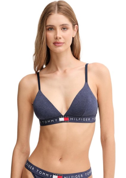 Kadın Mavi Üçgen Sütyen UW0UW06040