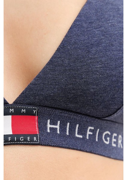 Kadın Mavi Üçgen Sütyen UW0UW06040 fırsatları