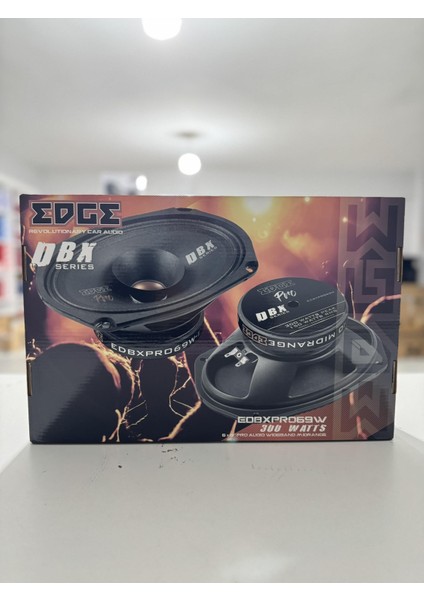 EDBX-PRO69W Oval Midrange Hoparlör Takımı