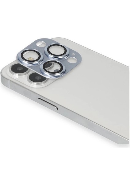 Iphone 13 Pro Max Pers Alüminyum Kamera Lens - Sierra Blue fiyatları