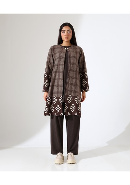 Pamuk Örme Ceketli Üç Parça Takım fiyatları