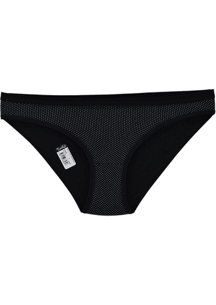 Kadın Siyah Renk Tutku Işıl Serisi Külot