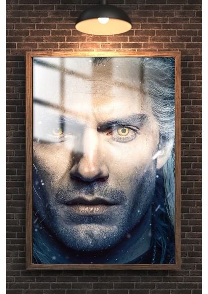 The Witcher Çerçeveli Metal Poster Tablo modelleri