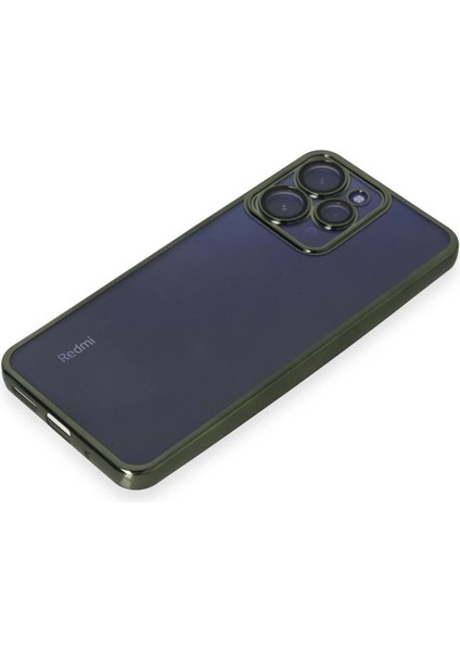 Xiaomi Redmi 12 Kılıf Razer Lensli Silikon - Yeşil fırsatları