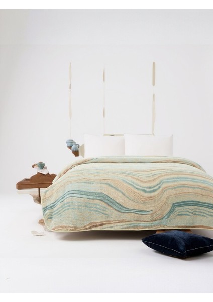 Prime Natural Marble Çift Kişilik Battaniye – Yumuşacık, Sıcak Tutucu ve Şık Dokulu