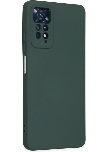 Ieg Xiaomi Redmi Note 11 Pro Kılıf Nano Içi Kadife Silikon - Koyu Yeşil modelleri