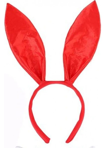 Ieg® Kırmızı Saten Şekil Verilebilir Tavşan Kulak Taç fiyatları