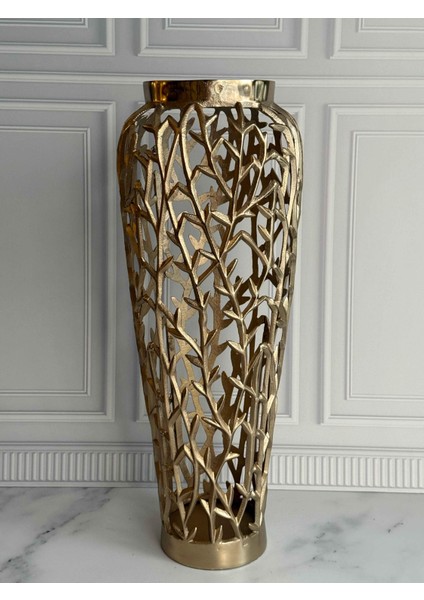 Arbol Eskitme Gold Delikli Vazo-72 cm fiyatları