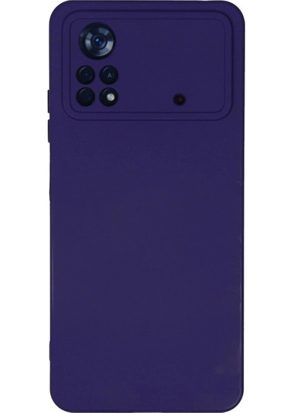 Ieg Xiaomi Poco X4 Pro 5g Kılıf Nano Içi Kadife Silikon - Mor