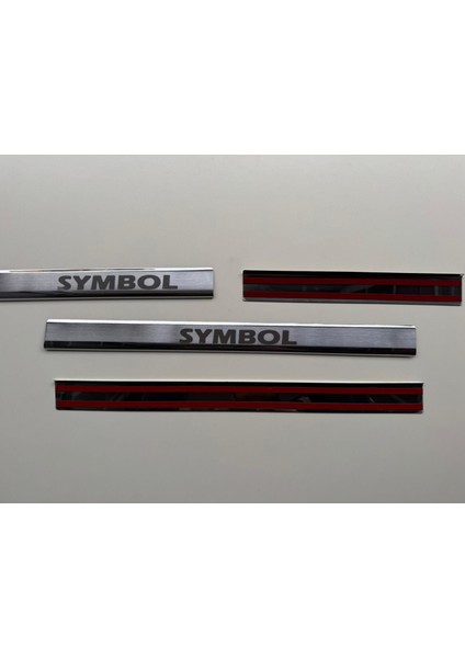 Renault Symbol Krom Kapı Eşiği Takımı 2009-2013 Arası Paslanmaz Çelik modelleri