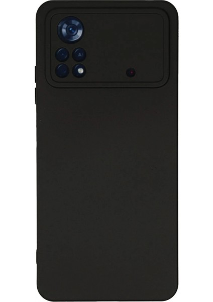 Ieg Xiaomi Poco X4 Pro 5g Kılıf Nano Içi Kadife Silikon - Siyah