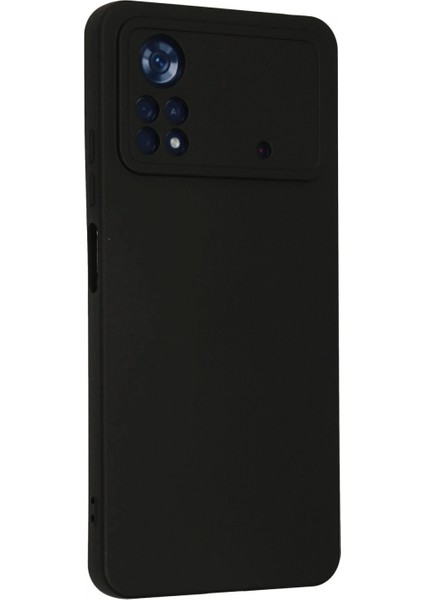 Ieg Xiaomi Poco X4 Pro 5g Kılıf Nano Içi Kadife Silikon - Siyah modelleri