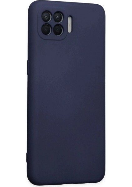 Oppo Reno 4 Lite Kılıf Nano Içi Kadife Silikon - Lacivert fiyatları