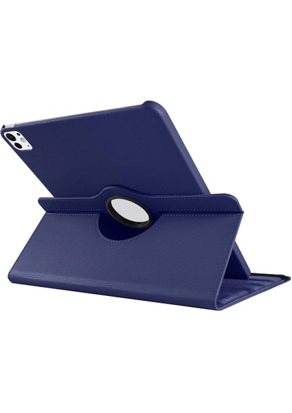 iPad Pro 11 2025 M5 Mkst Dönebilen Standlı Kılıf - Lacivert modelleri