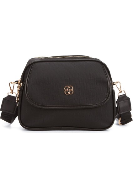 Kadın Kumaş Uzun Askılı El ve Omuz Çantası – Siyah – NEWPOLO374 fırsatları