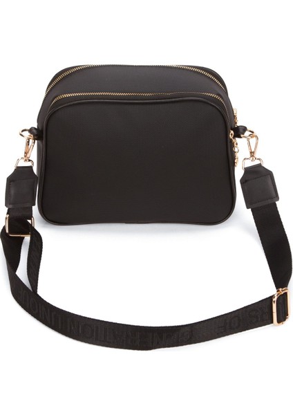 Kadın Kumaş Uzun Askılı El ve Omuz Çantası – Siyah – NEWPOLO374 indirimleri