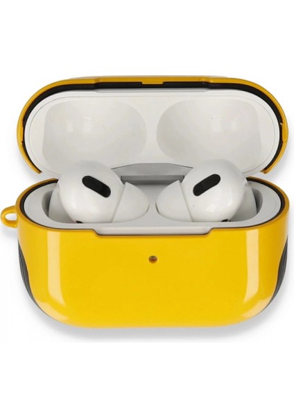 Airpods Pro (1.nesil) 3in1 Kılıf - Sarı
