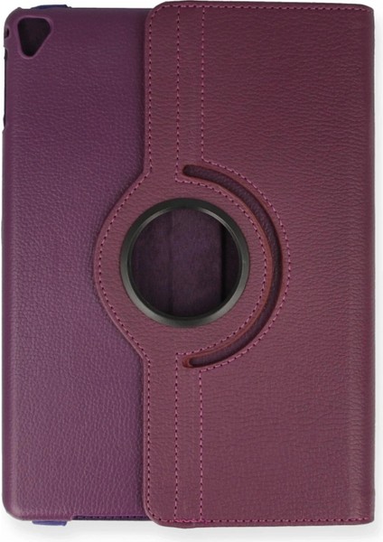 iPad 9.7 (2018) Kılıf 360 Tablet Deri Kılıf - Mürdüm fiyatları