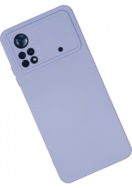 Ieg Xiaomi Poco X4 Pro 5g Kılıf Nano Içi Kadife Silikon - Lila fiyatları