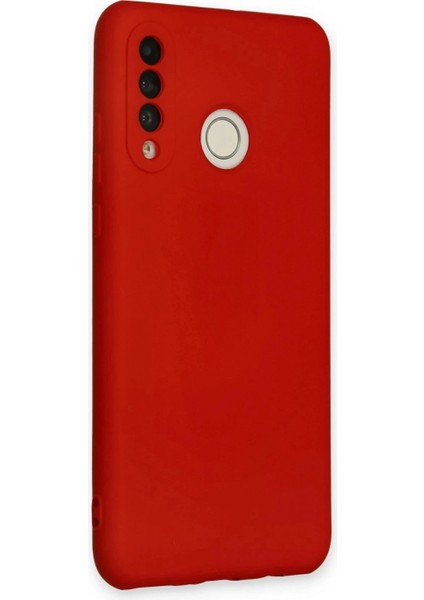 Huawei P30 Lite Kılıf Nano Içi Kadife Silikon - Kırmızı fiyatları