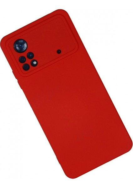 Ieg Xiaomi Poco X4 Pro 5g Kılıf Nano Içi Kadife Silikon - Kırmızı fiyatları