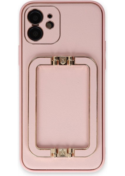 iPhone 12 Kılıf Coco Elit Kapak - Pembe