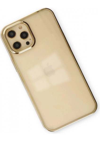 iPhone 12 Pro Max Kılıf Element Silikon - Gold modelleri