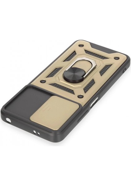 Xiaomi Redmi Note 12 4g Kılıf Pars Lens Yüzüklü Silikon - Gold fırsatları