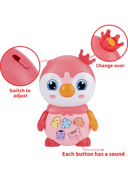 Yuncak Işıklı ve Müzikli Sevimli Penguen Bebek Piyanosu fiyatları