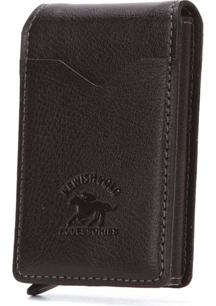 Erkek Mekanizmalı Kartlık ve Cüzdan NEWPOLO377 - Siyah fırsatları