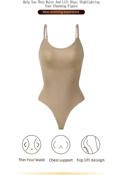 Kimi Bodysuit Tangalı Korse - Bej fiyatları