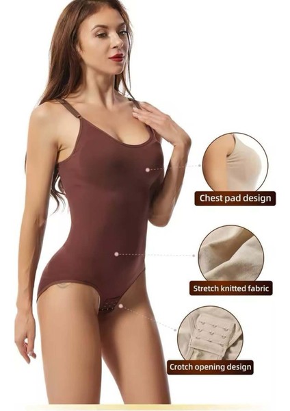 Kimi Bodysuit Korse - Bej