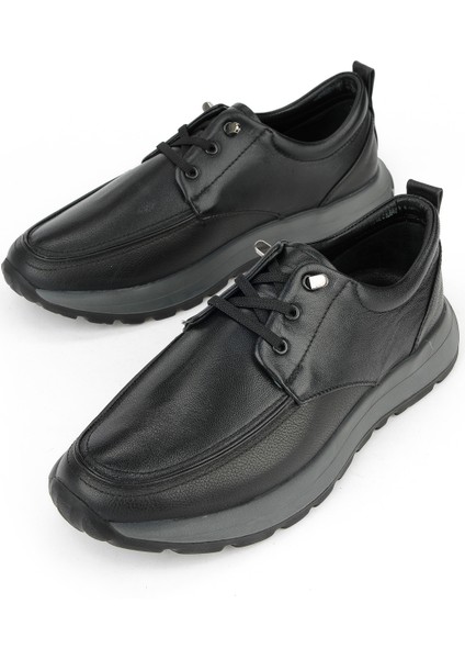 , Erkek Hakiki Deri Konfor Ayakkabı 15310Z809 Siyah indirimleri