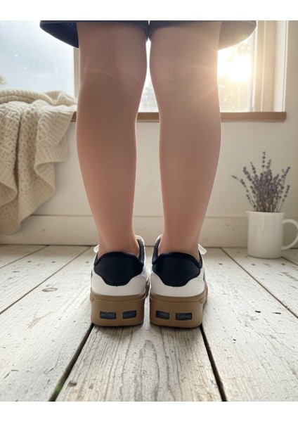 Unisex Günlük Işıklı Çocuk Cırtlı Yürüyüş Koşu Sneaker Spor Ayakkabı fırsatları